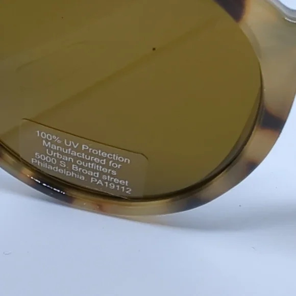 Urban Outfitters Cat Eye Sunglasses Tortoise Frame Brown Lens NWT 100% UV - Picture 6 of 10